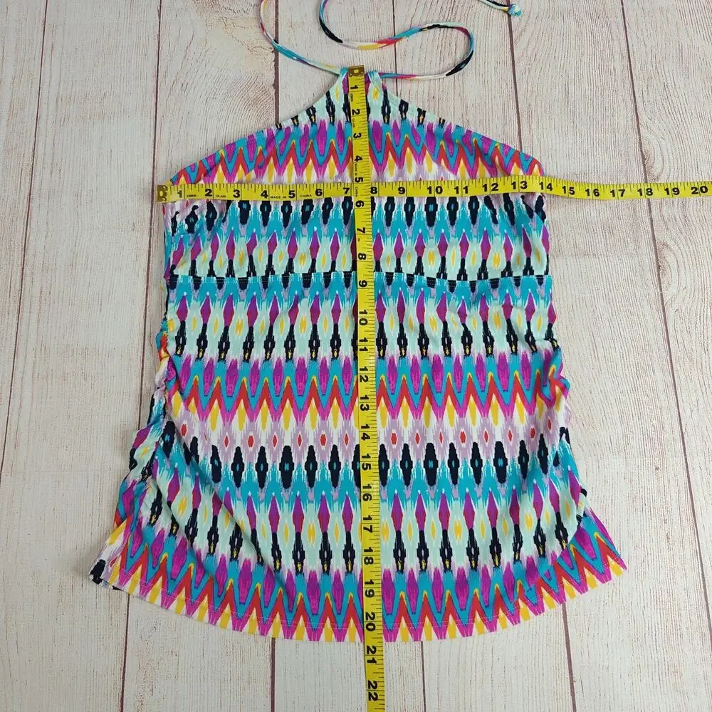 Athleta Boscabell High Neck Tankini sz M